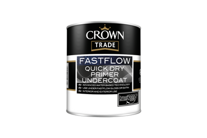 Crown Undercoat Fastflow Quick Dry White 5L