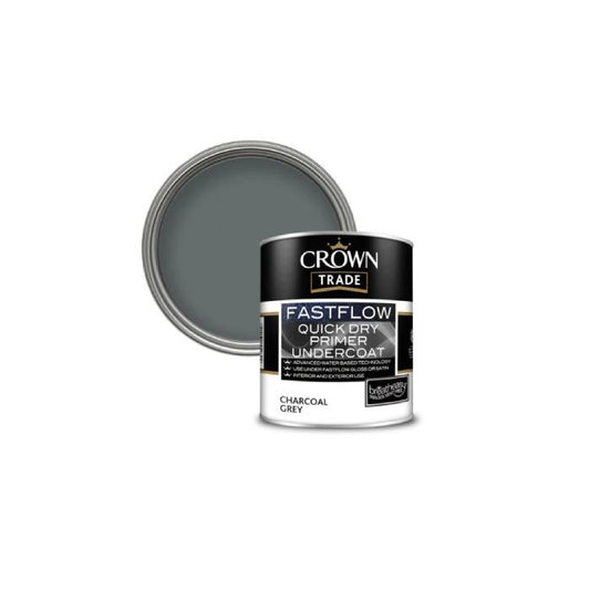 Crown Undercoat Fastflow Quick Dry Grey 2.5L