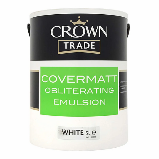 Crown Trade Covermatt White 5L