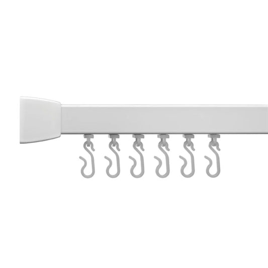 Croydex 800 760 x 1830mm White Angle Rail