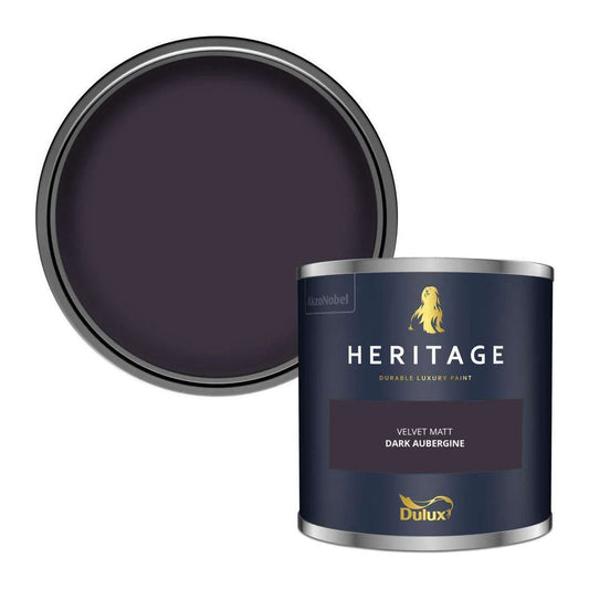 Dulux Heritage Velvet Matt (Tinted) Dark Aubergine
