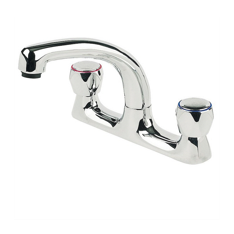 Skara Deck Sink Mixer Cp