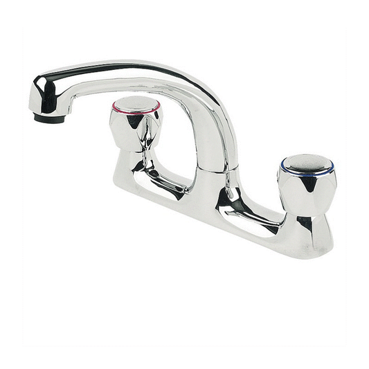 Skara Deck Sink Mixer Cp