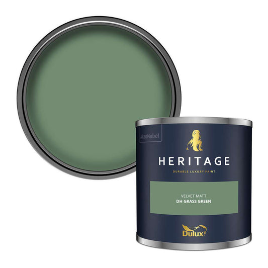 Dulux Heritage Velvet Matt (Tinted) Dh Grass Green