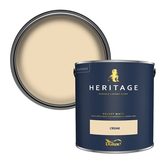 Dulux Heritage Velvet Matt (Tinted) Cream