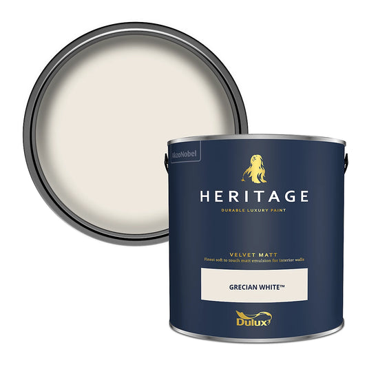Dulux Heritage Velvet Matt Tinted Grecian White