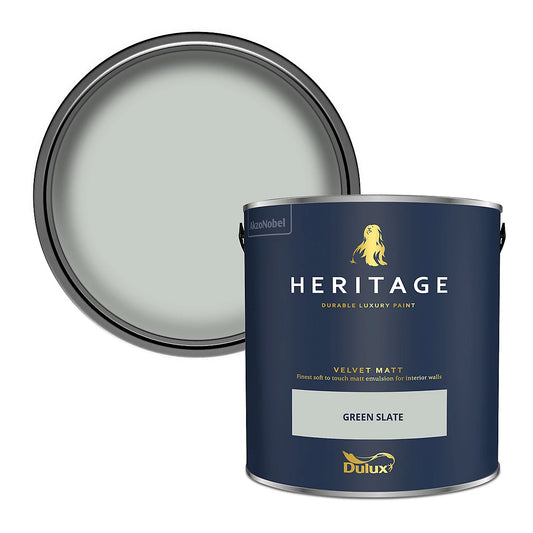 Dulux Heritage Velvet Matt (Tinted) Green Slate