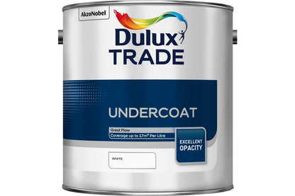Dulux Trade Undercoat White 2.5L, 5L
