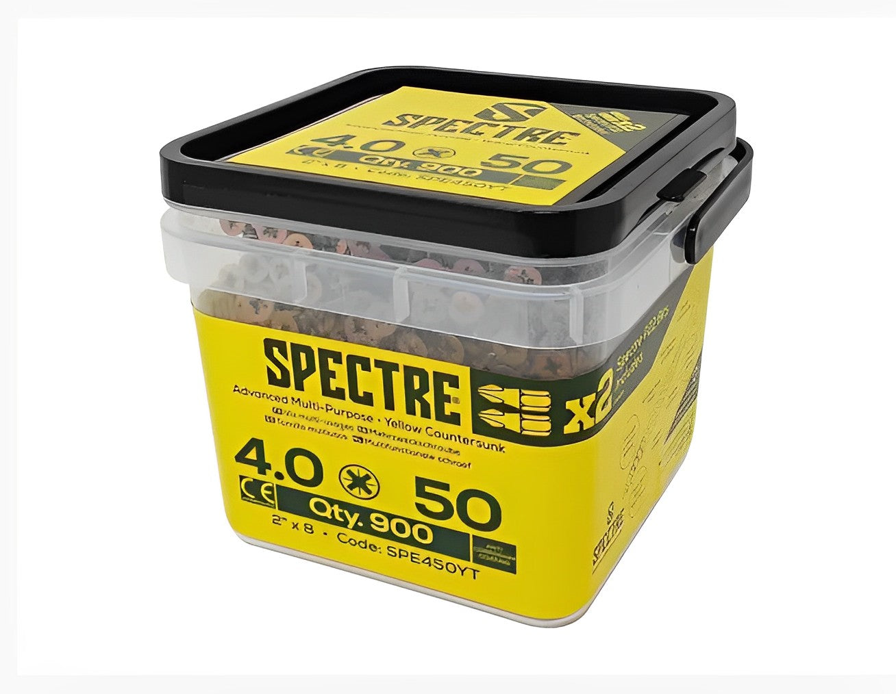 Multi-Purpose Pz Screw 4.0 x 50mm Tub 900