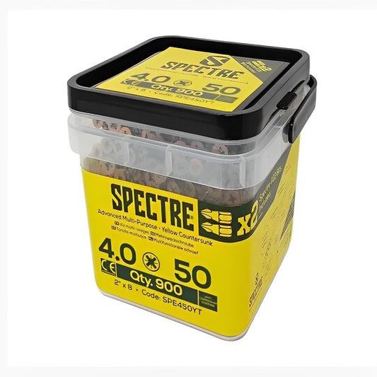 Multi-Purpose Pz Screw 4.0 x 50mm Tub 900
