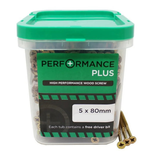 Wood Screws PZ TUB 325 5x80mm