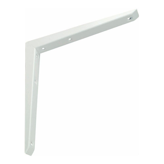 Shelving Mitred Brackets 250mm x 250mm White