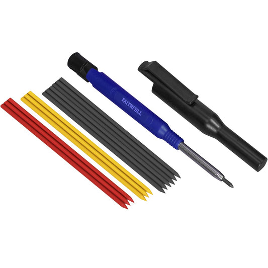 Faithfull Long Reach Pencil & Marking Set