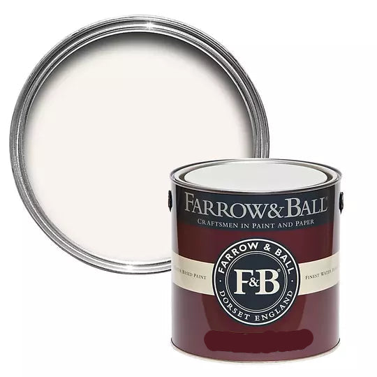 Farrow & Ball All White No.2005 - Pure White Paint 750ml, 2.5L, 5L
