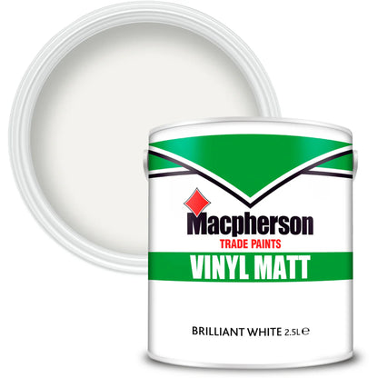 Macpherson Vinyl Matt Brilliant White  2.5L