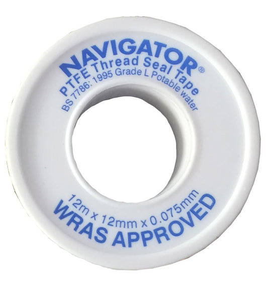FLPTFE NAVIGATOR 12mm x 12M PTFE