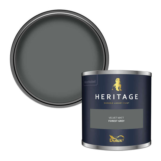 Dulux Heritage Velvet Matt (Tinted) Forest Grey