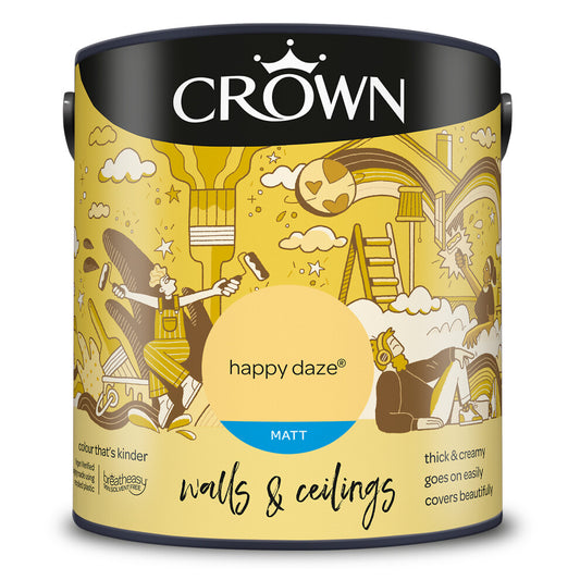 Crown Matt Emulsion Happy Daze 2.5L