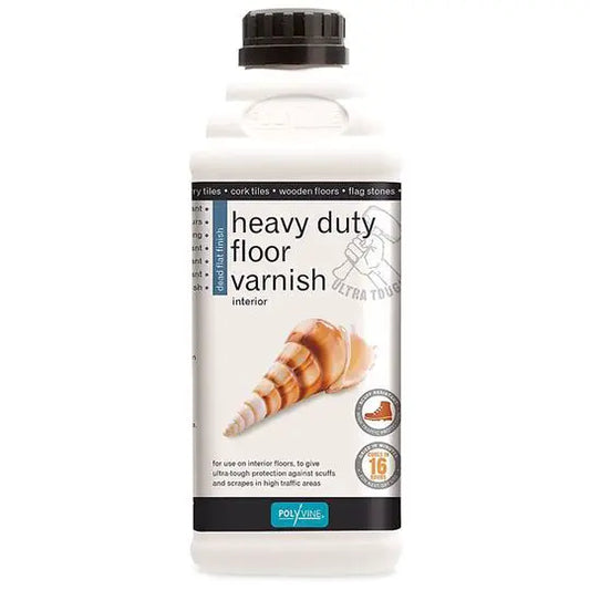 Heavy Duty Floor Varnish Dead Flat 1L