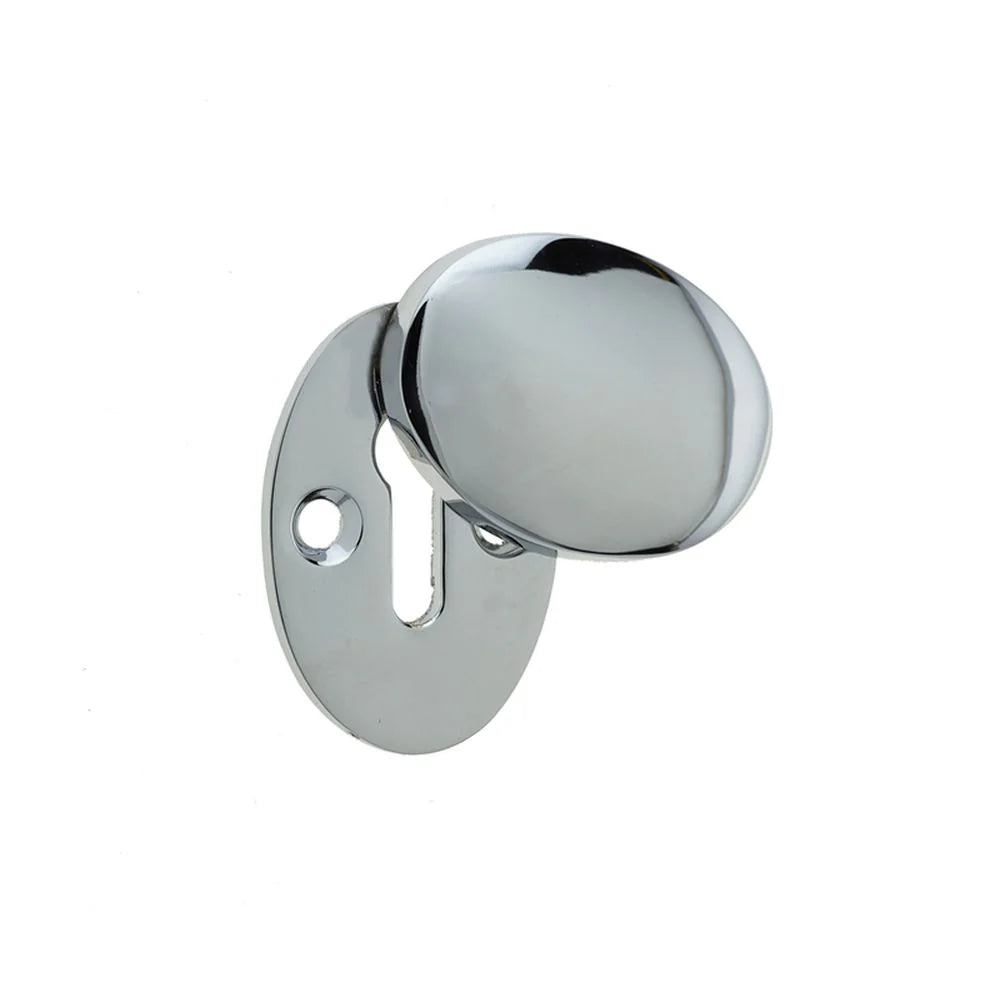 Oval Covered Escutcheon - PB