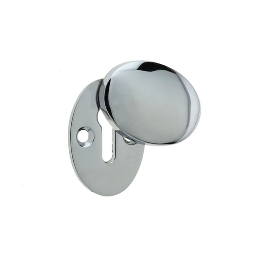 Oval Covered Escutcheon - PB