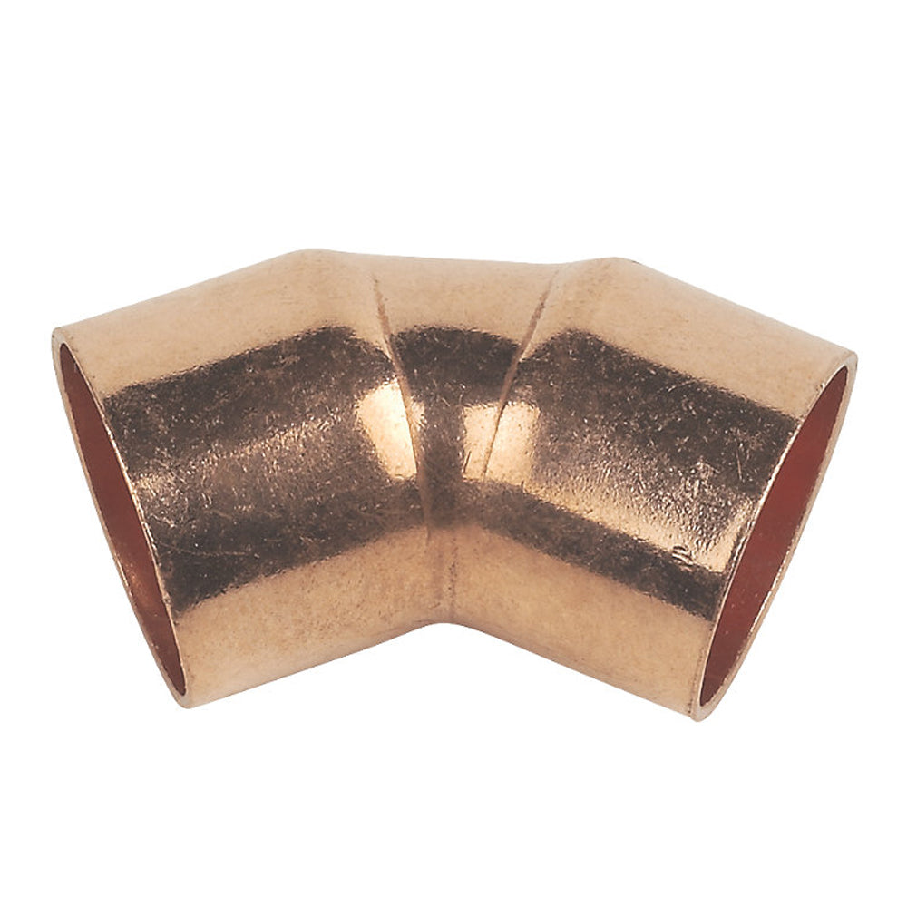 End Feed 45° Street Elbow 22mm
