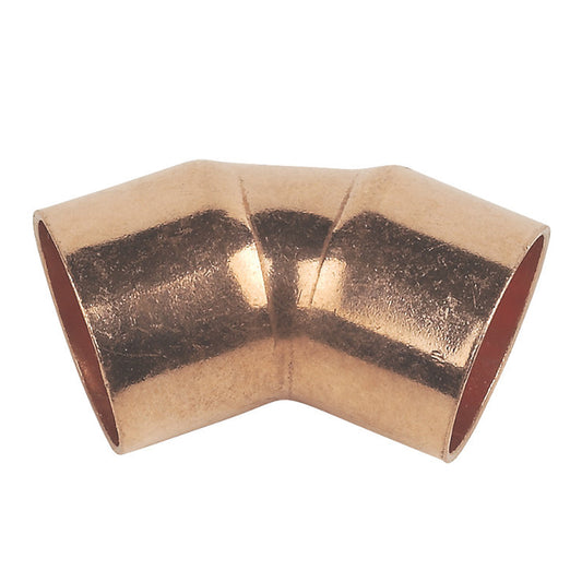End Feed 45° Street Elbow 22mm