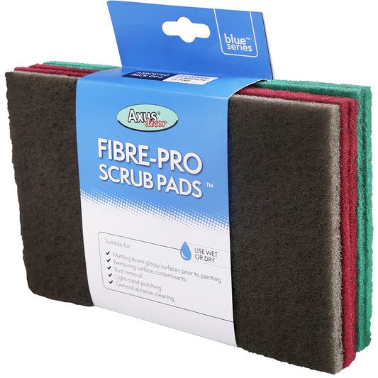 Axus Fibre Pro Scrub Pads Assorted Pack of 5-AXU/ABBSP