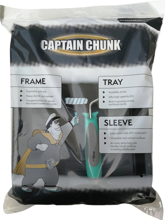 Captain Chunk Roller Kit (Roller, Tray & Frame)