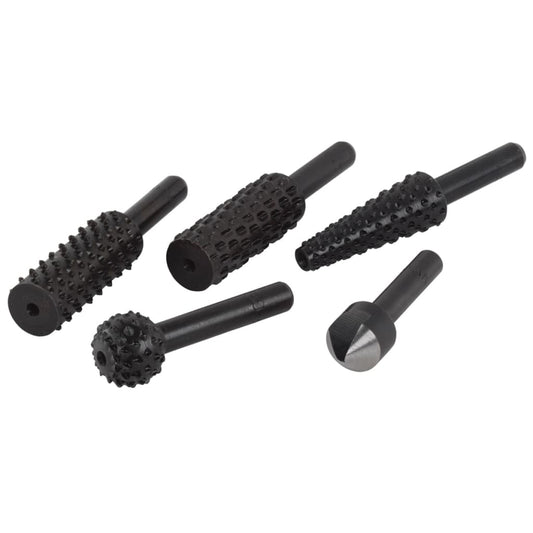 Rotary Rasps (4) & Countersink (1) Set