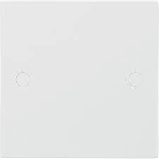 Knightsbridge 1G Blanking Plate - White