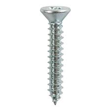 S/Tapping Screw PZ2 CSK - BZP 8 x 1 1/4 - 16pcs