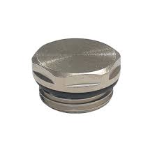 1/2" Radiator Plug Chrome