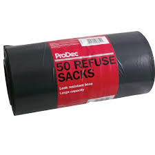 Prodec Roll Of 50 Refuse Sacks