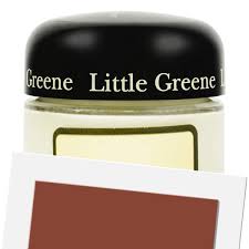 Little Greene Absolute Matt  60 ml. Sample Tuscan Red 140