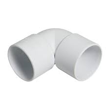 Waste Solvent Weld 32mm 90 Degree Knuckle Bend White