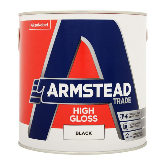Armstead High Gloss Black 2.5L