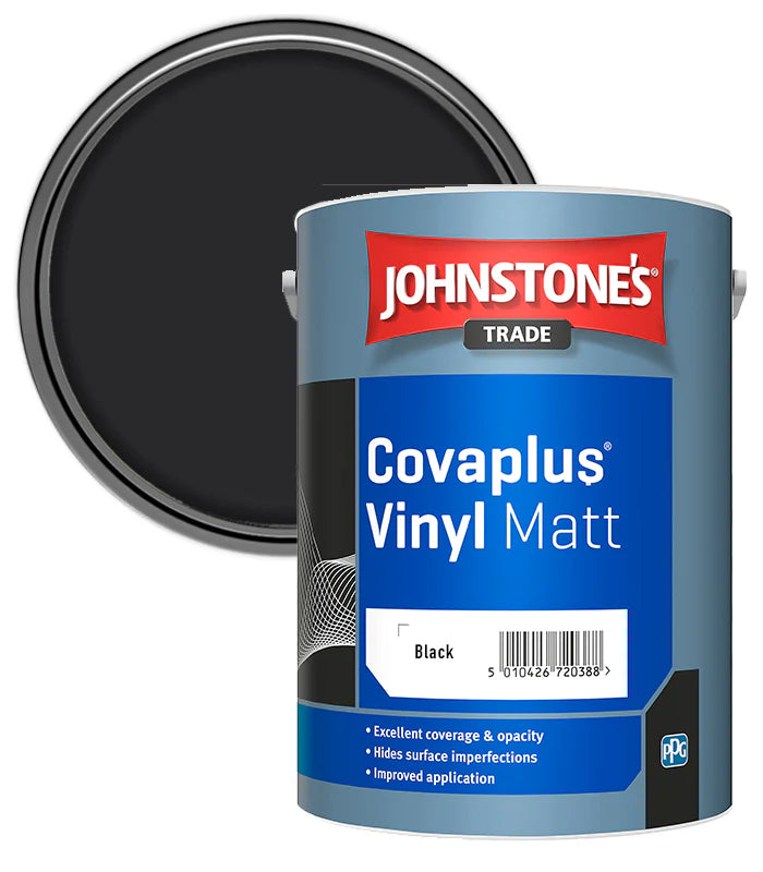 Johnstone's Covaplus Vinyl Matt Black