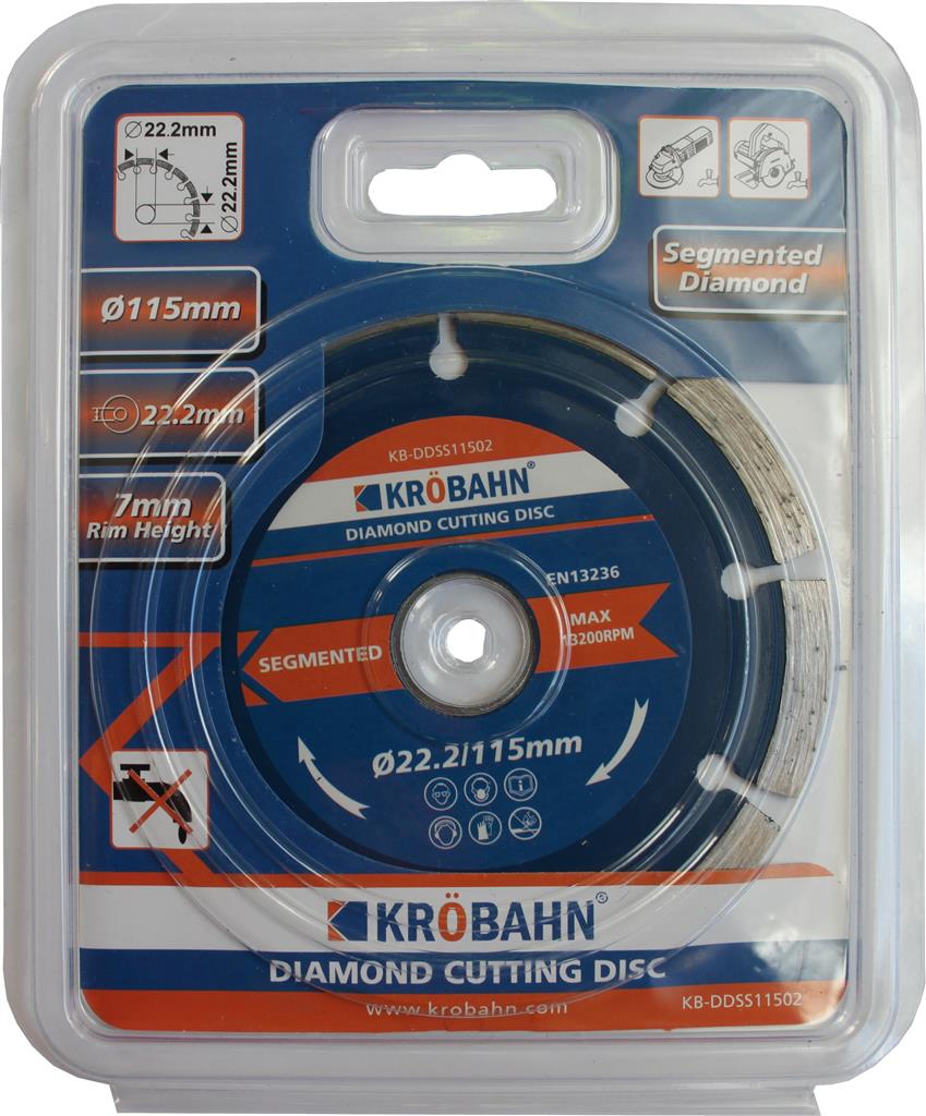 Segmented Diamond Cutting Disc-KB-DDSS11502