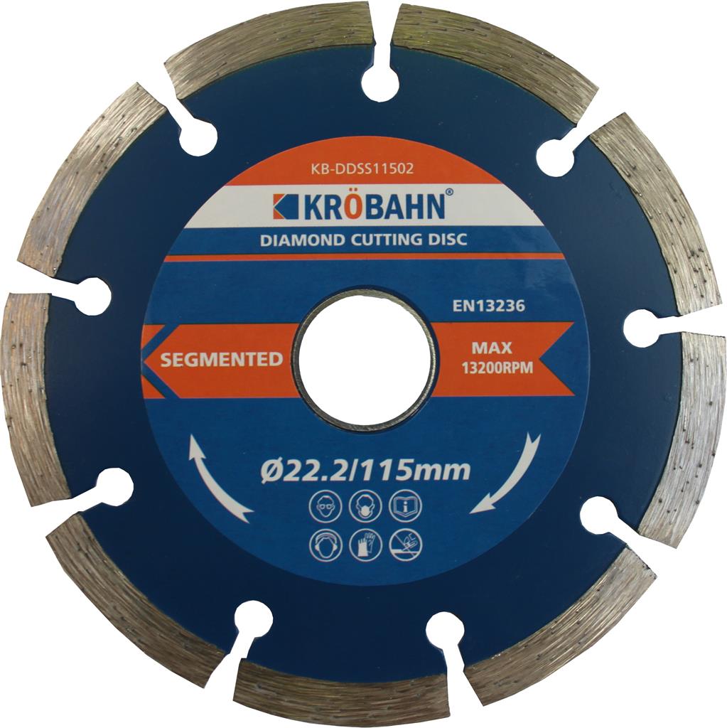 Segmented Diamond Cutting Disc-KB-DDSS11502