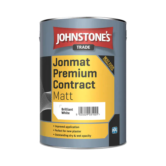 Johnstone's Trade Jonmat Premium Contract Matt White 5L