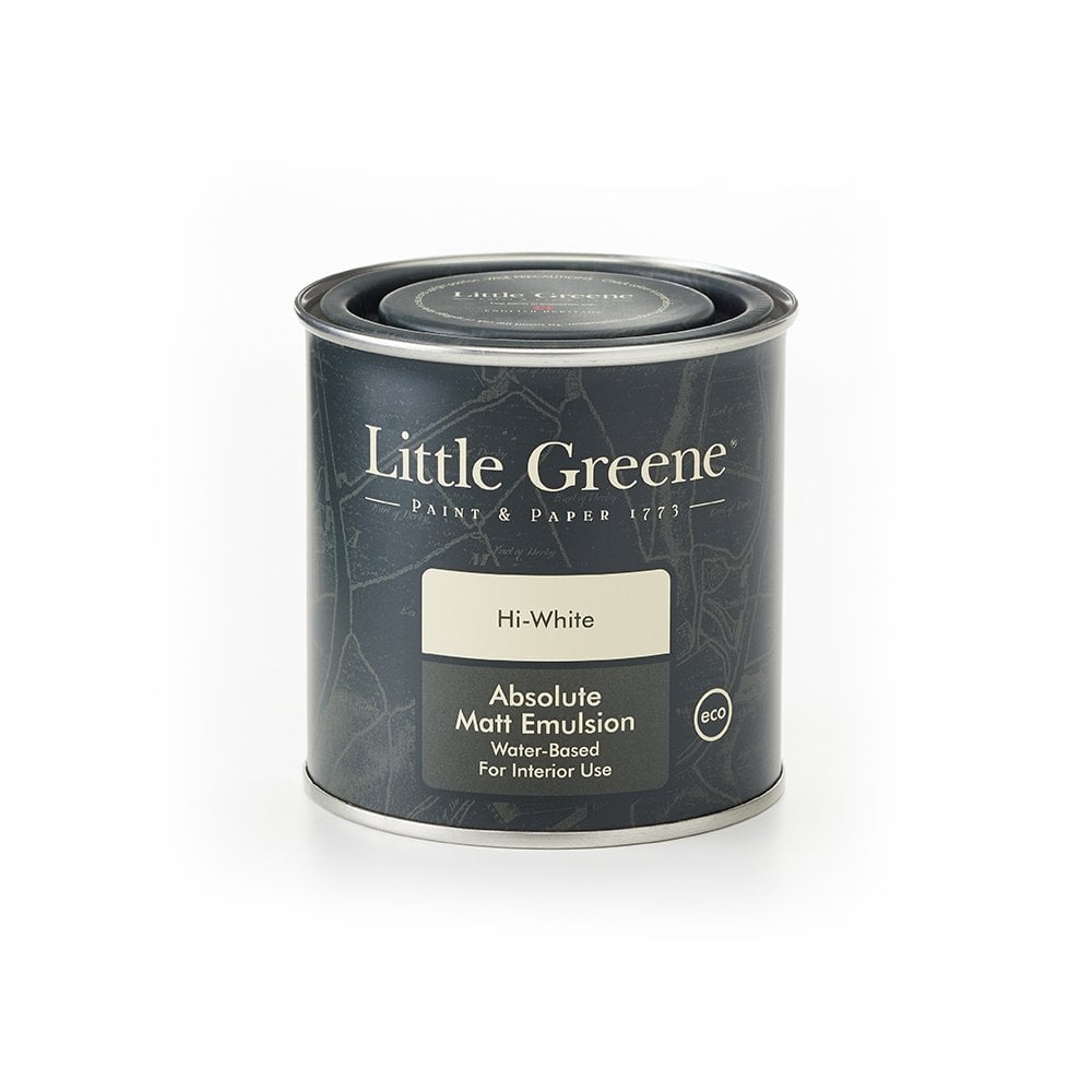 Little Greene Absolute Matt Emulsion 1L. Hi-White Base