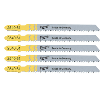 T101B Milwaukee Jig Saw Blade JigBl 75x2,5 (Pack Of 5)