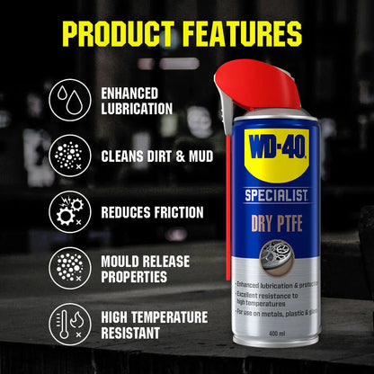 WD40 Dry PTFE 400ml