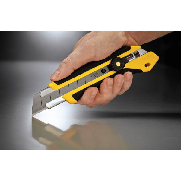 X DESIGN™ 25mm Extra Heavy-Duty Ratchet-Lock Knife