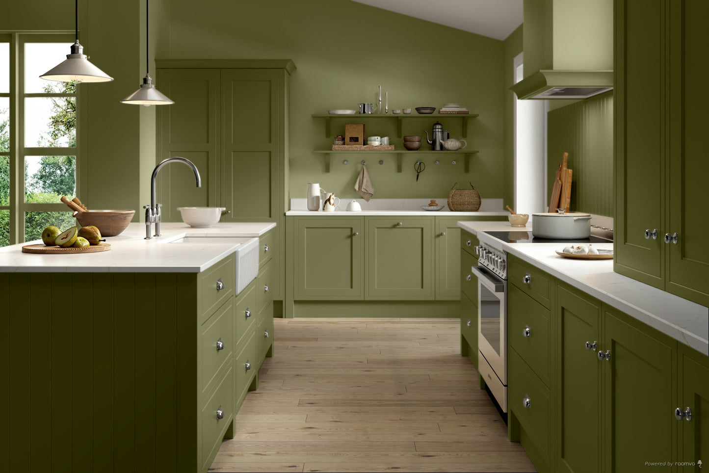Farrow & Ball Olive No.13
