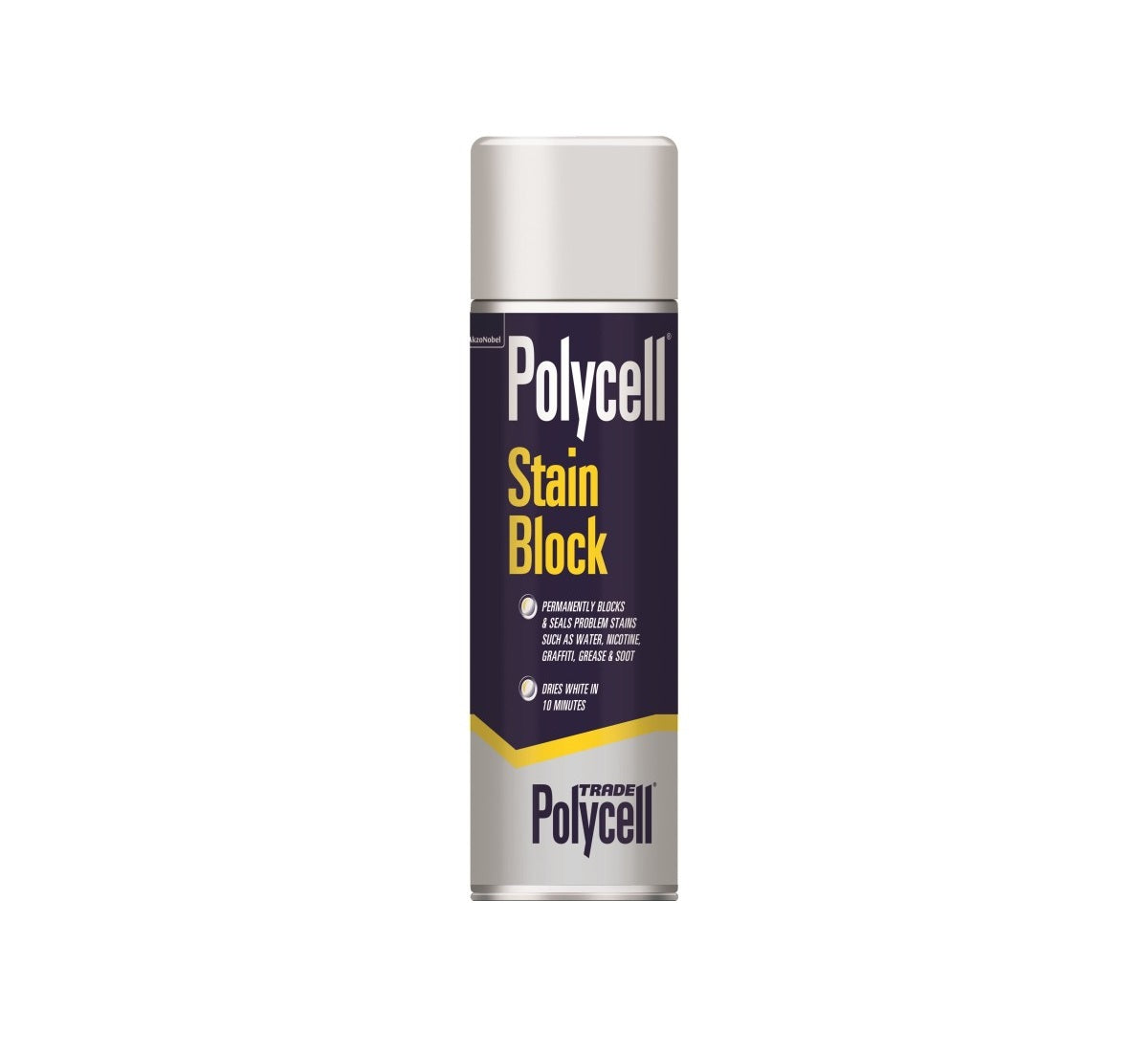 Polycell Trade Stain Block Aerosol 500ml