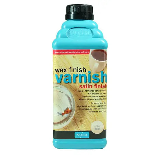 Clear Wax Finish Varnish Satin 1L