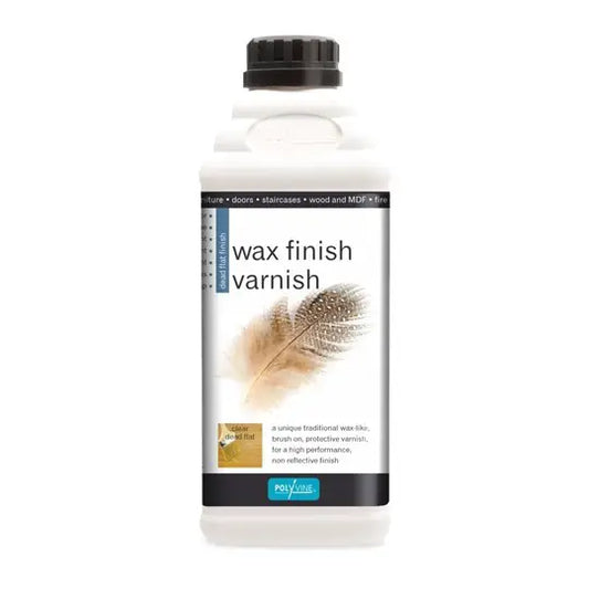 Clear Wax Finish Varnish Dead Flat 1L