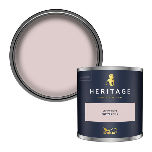 Dulux Heritage Velvet Matt (Tinted) Potters Pink
